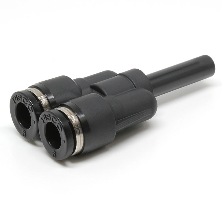 Đầu Nối Nhanh Khí Nén Giữa Ống Khí Và Fitting Dạng Chữ Y Pisco PYJ6-C