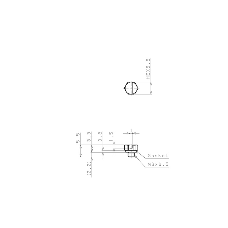 Bản vẽ kỹ thuật Nút Bịt Ren Pisco LP-M3-C