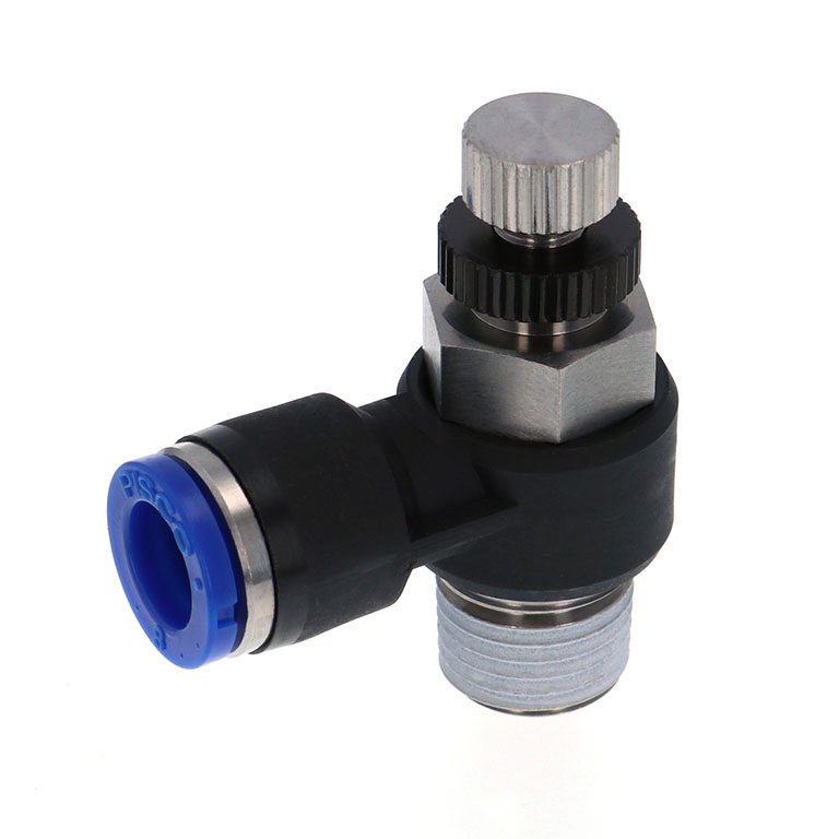 Van Tiết Lưu Khí Nén Inox 303 Pisco SJSC8-02B