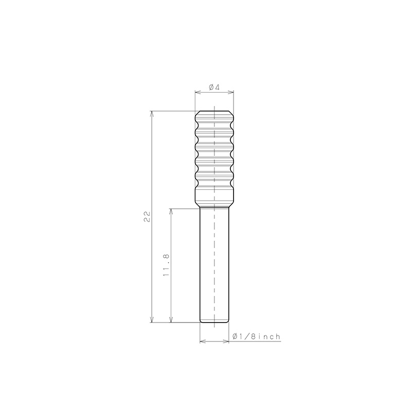 Bản vẽ kỹ thuật Nút Bịt Pisco PP1/8M