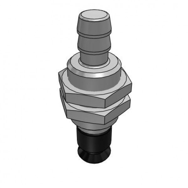 Bộ Nấm Hút Chân Không Và Giá Đỡ, Cao Su Nitrile (NBR), O.D 6 mm, Pisco VPA6RN-6B