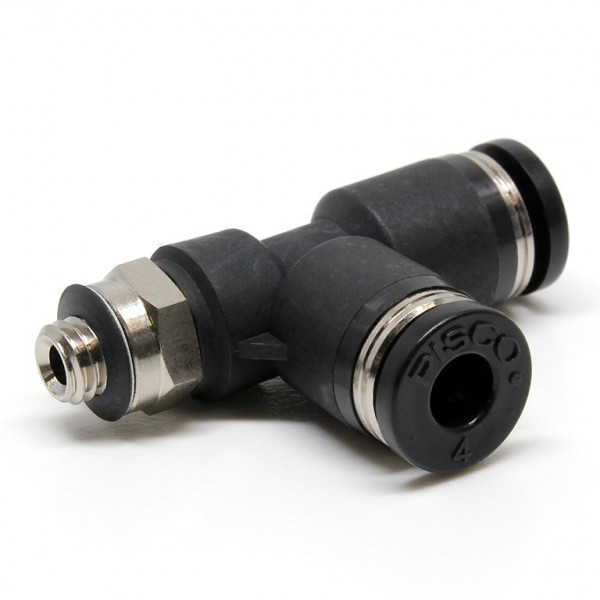 Đầu Nối Nhanh Khí Nén Dạng Chữ T Ren Ngoài Pisco PD4-M5W
