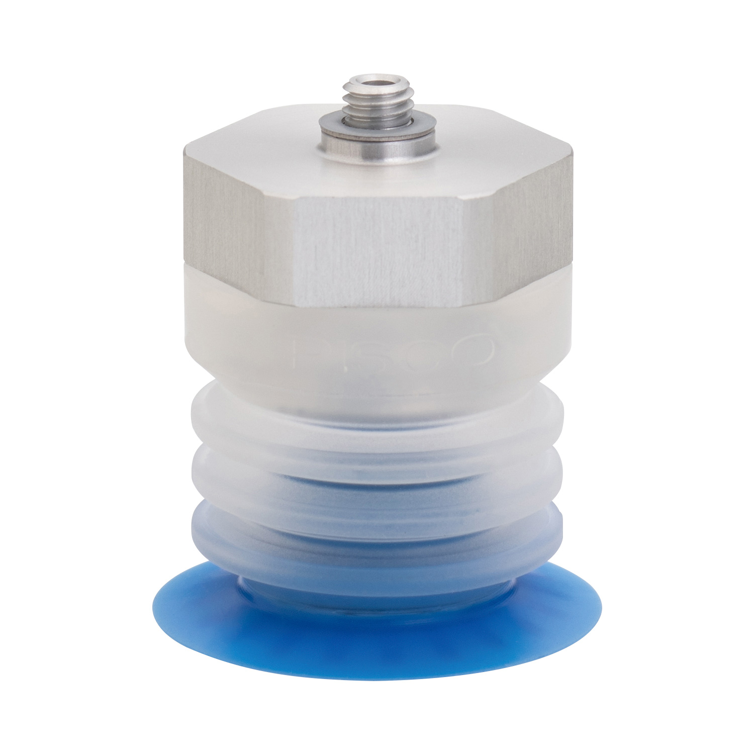 Bộ Nấm Hút Chân Không Và Giá Đỡ Ngành Bao Bì, Silicone, O.D 20 mm, Pisco VPE20PBS43-M8-FS