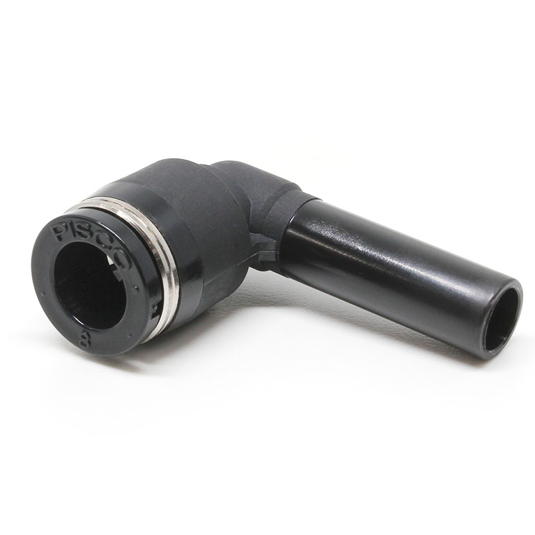 Đầu Nối Nhanh Khí Nén Giữa Ống Khí Và Fitting Dạng Cong 90° Pisco PLJ8W-C