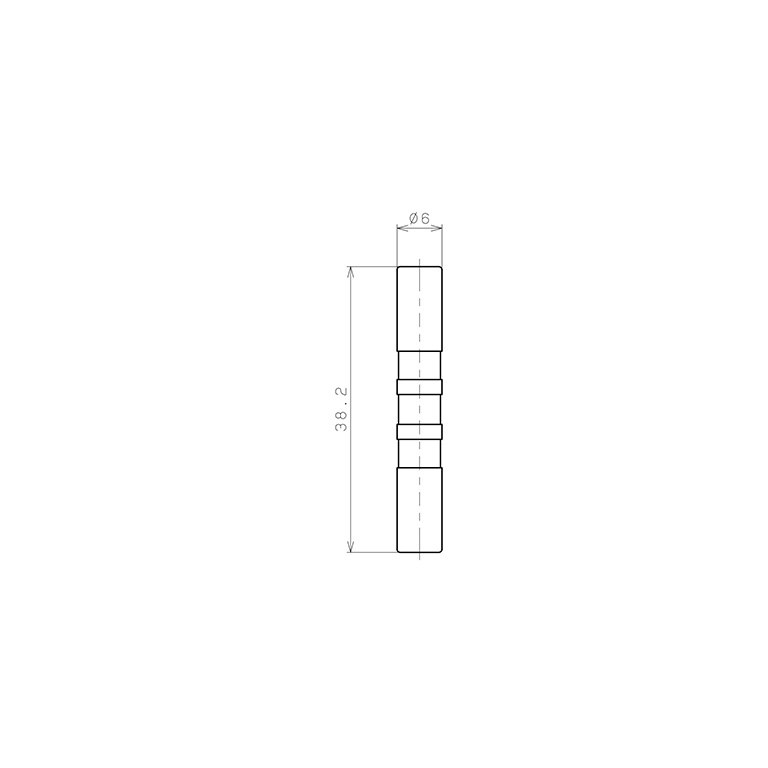 Bản vẽ kỹ thuật Ống Nối Đầu Nối Nhanh Dạng Thẳng Pisco PIJ6W