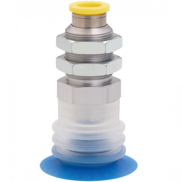 Bộ Nấm Hút Chân Không Và Giá Đỡ Ngành Bao Bì, Silicone, O.D 30 mm, Pisco VPA30PBS43-6J-FF