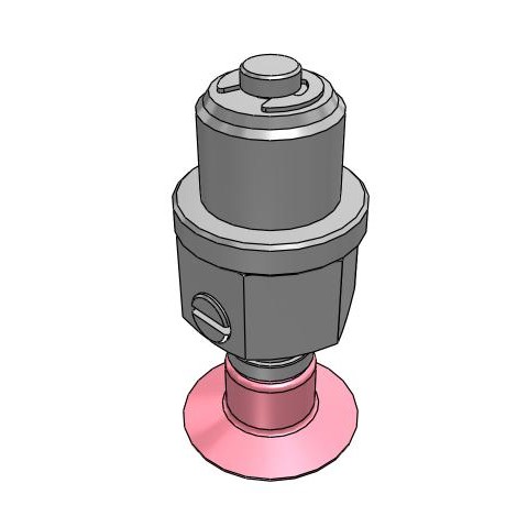 Bộ Nấm Hút Chân Không Và Giá Đỡ, Fluoro Silicone,  O.D 15 mm, Pisco VPF15PFS