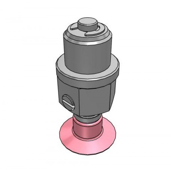 Bộ Nấm Hút Chân Không Và Giá Đỡ, Fluoro Silicone, O.D 15 mm, Pisco VPF15PFS