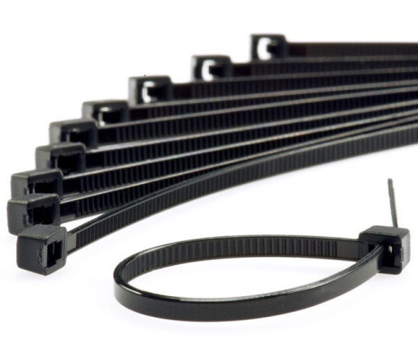 Dây Rút Nhựa Màu Đen KST 200 x 4.8 mm K-200SD