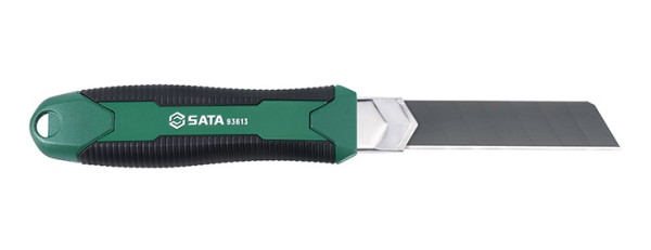 Dao Rọc Giấy Hợp Kim Nhôm 25×125 mm SATA 93613