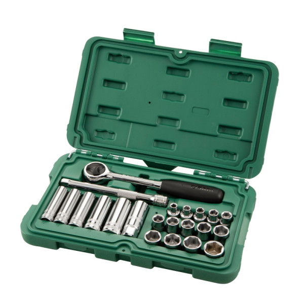Bộ Đầu Tuýp Dr.3/8 21 Chi Tiết Sata 09524