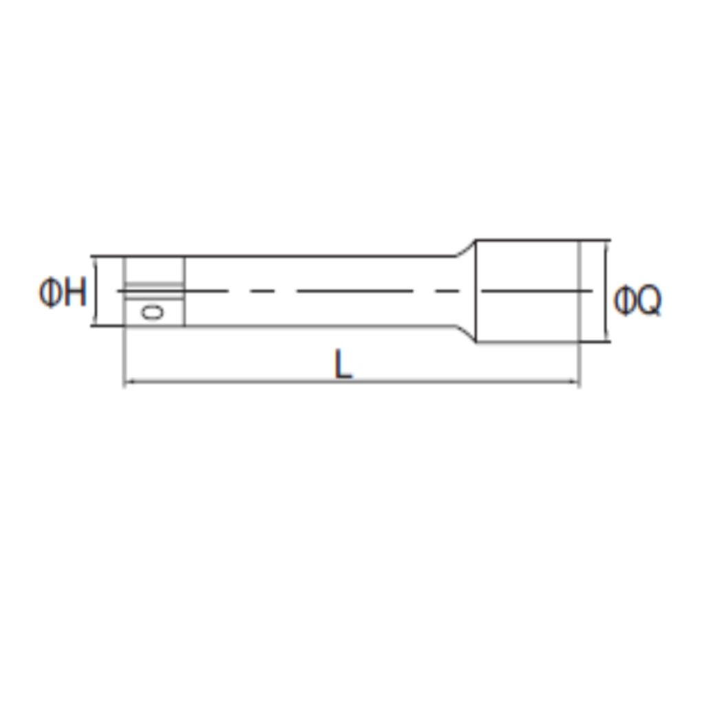 Bản vẽ kỹ thuật Thanh Nối Dài Dr.3/4 - 16 inch SATA 16904