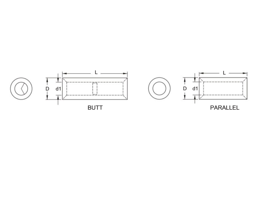 Bản vẽ kỹ thuật Cosse Nối Song Song 200mm2 KST PNT200