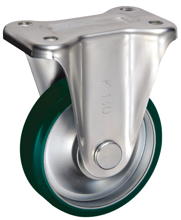 Bánh Xe PU Cố Định Không Phanh D130 UKAI SUIK-130