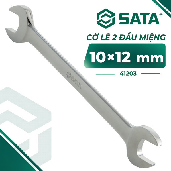Cờ Lê 2 Đầu Miệng 10×12 mm SATA 41203