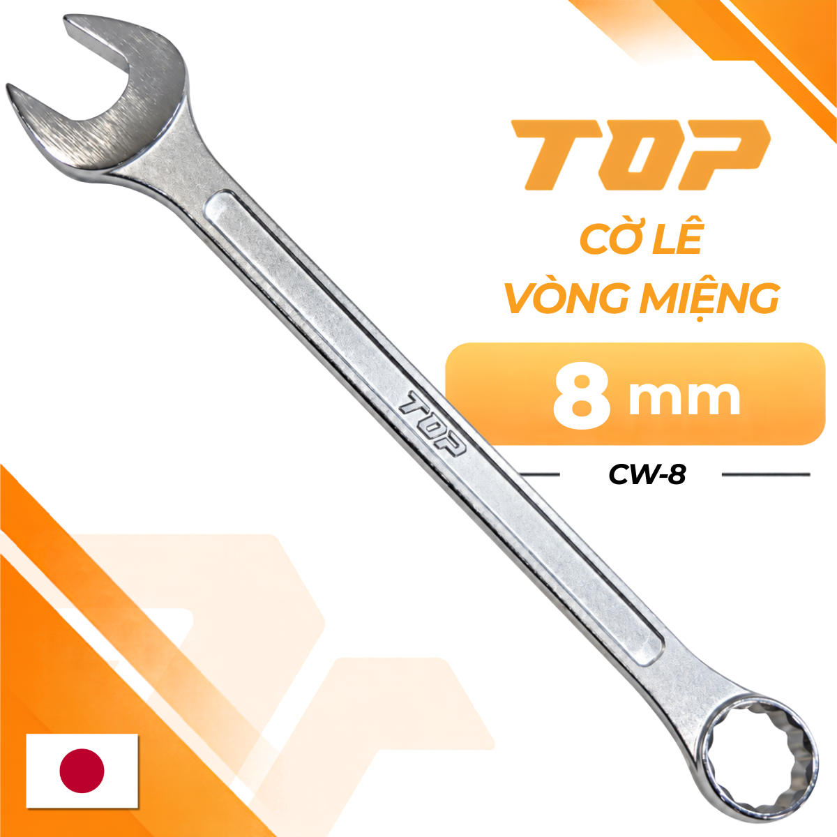 Cờ Lê Vòng Miệng 8 mm Top Kogyo CW-8