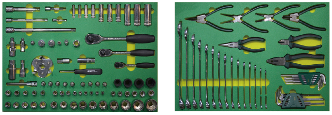 Bộ Dụng Cụ Bảo Trì Bộ 121 Cái Sata 09922