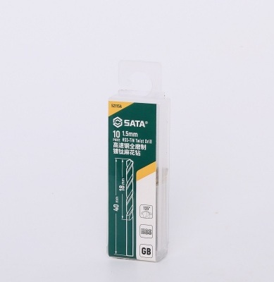 Bộ 10 Mũi Khoan Chuôi Tròn 1.5 mm SATA 52115 A