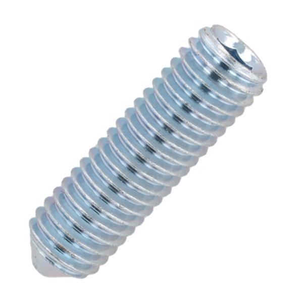 Vít Trí Đuôi Nhọn Thép Mạ Kẽm Cr3+ 10.9 DIN914 M5x6