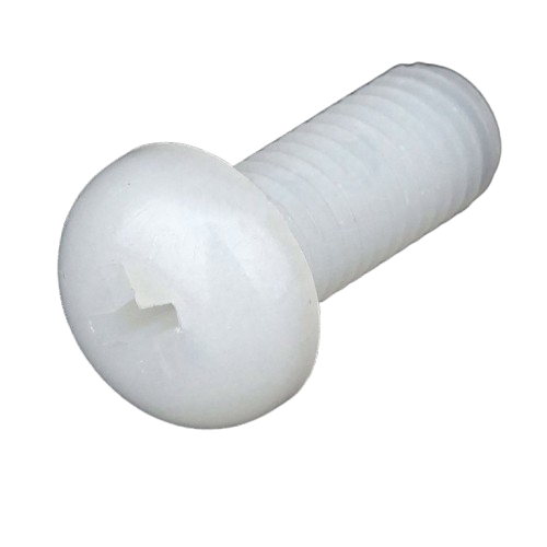 Bulong Pake Đầu Tròn Nhựa Nylon M5x12