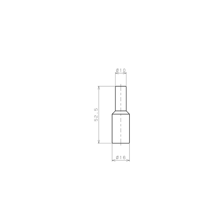 Bản vẽ kỹ thuật Ống Nối Đầu Nối Nhanh, Loại Giảm Pisco PIG16-10