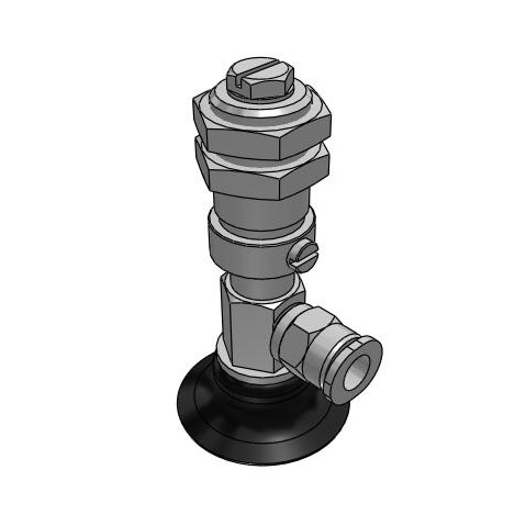 Bộ Nấm Hút Chân Không Và Giá Đỡ, Cao Su Nitrile (NBR), O.D 30 mm, Pisco VPD30-6RN-6J