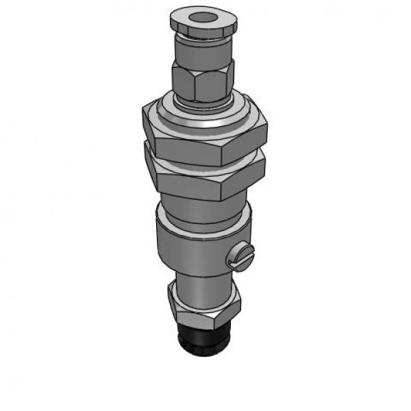 Bộ Nấm Hút Chân Không Và Giá Đỡ, Silicone Dẫn Điện, O.D 10 mm, Pisco VPC10-10RSE-4J