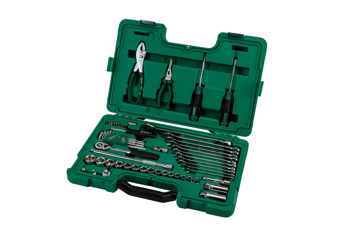 Bộ Dụng Cụ Sửa Chữa Ô Tô 56 Chi Tiết SATA 09509
