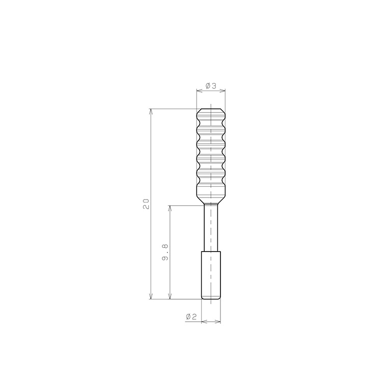 Bản vẽ kỹ thuật Nút Bịt Pisco PP2MW