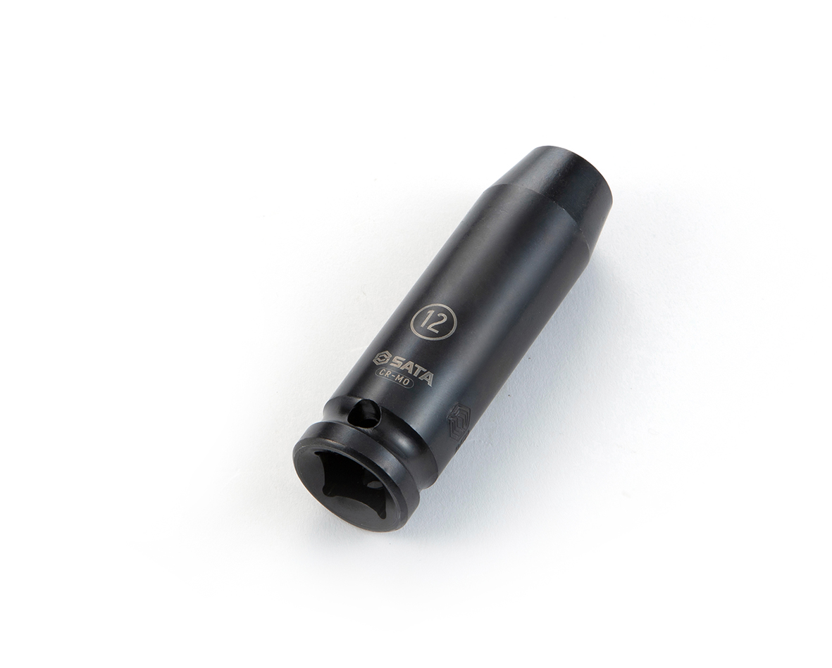 Đầu Tuýp Đen Dài 6 Cạnh Dr.1/2–15 mm SATA 34408