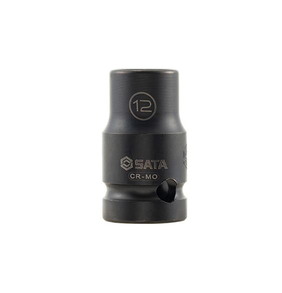 Đầu Tuýp Lục Giác Đen 1/2" Thành Mỏng 13 mm SATA 34306T