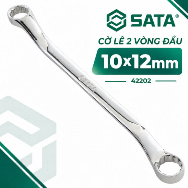 Cờ Lê 2 Đầu Vòng 10×12 mm SATA 42202