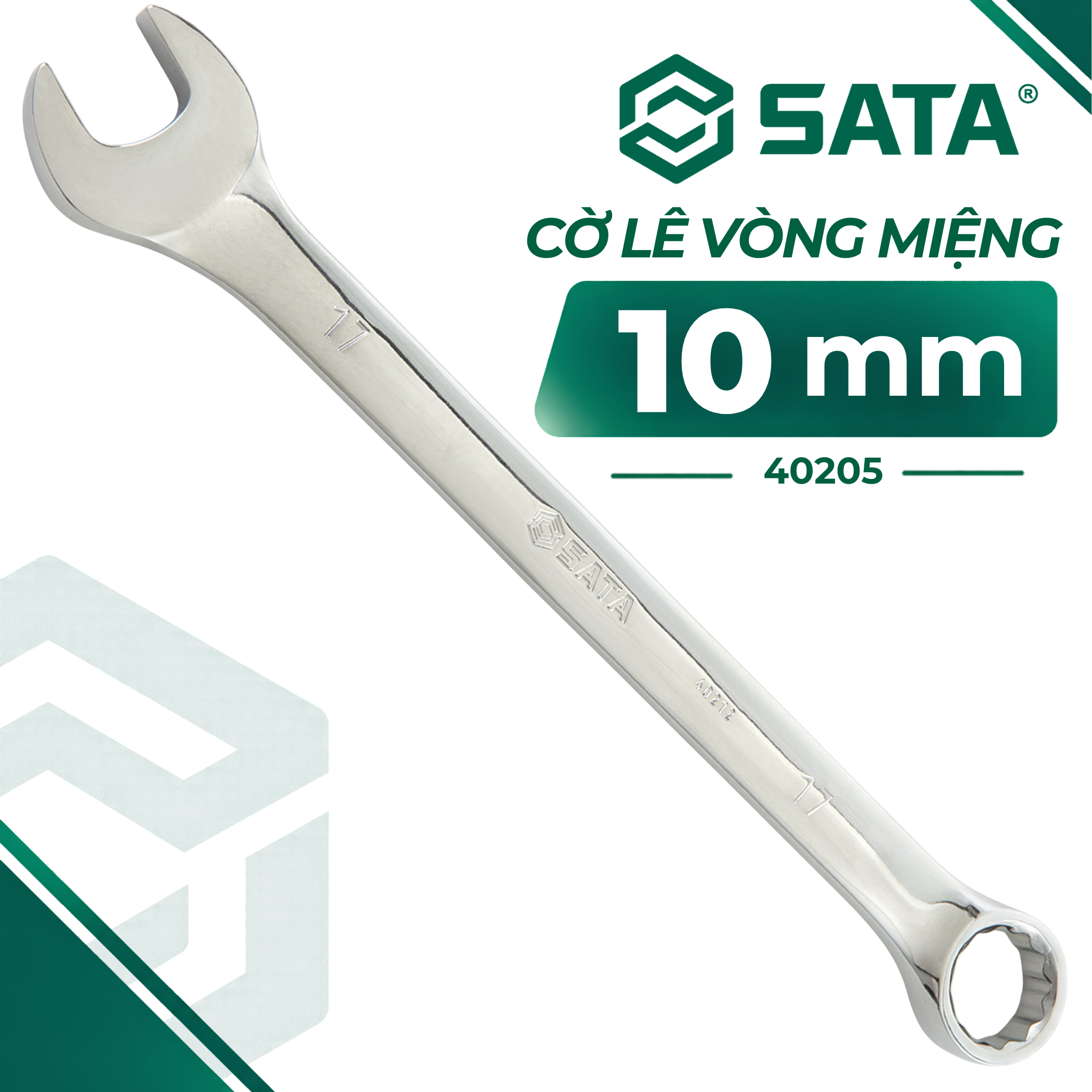 Cờ Lê Vòng Miệng 10 mm SATA 40205