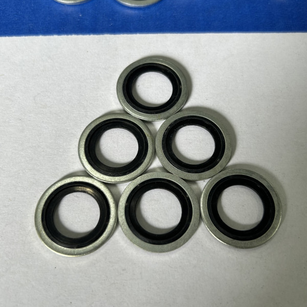 Lông Đền Dầu (Bonded Seal) Cao Su NBR D18 (ID18.7xOD26x1.5)