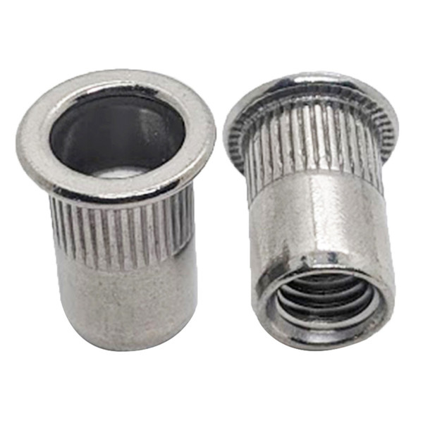 Tán Rút (Nutsert) Inox 304 M8x21