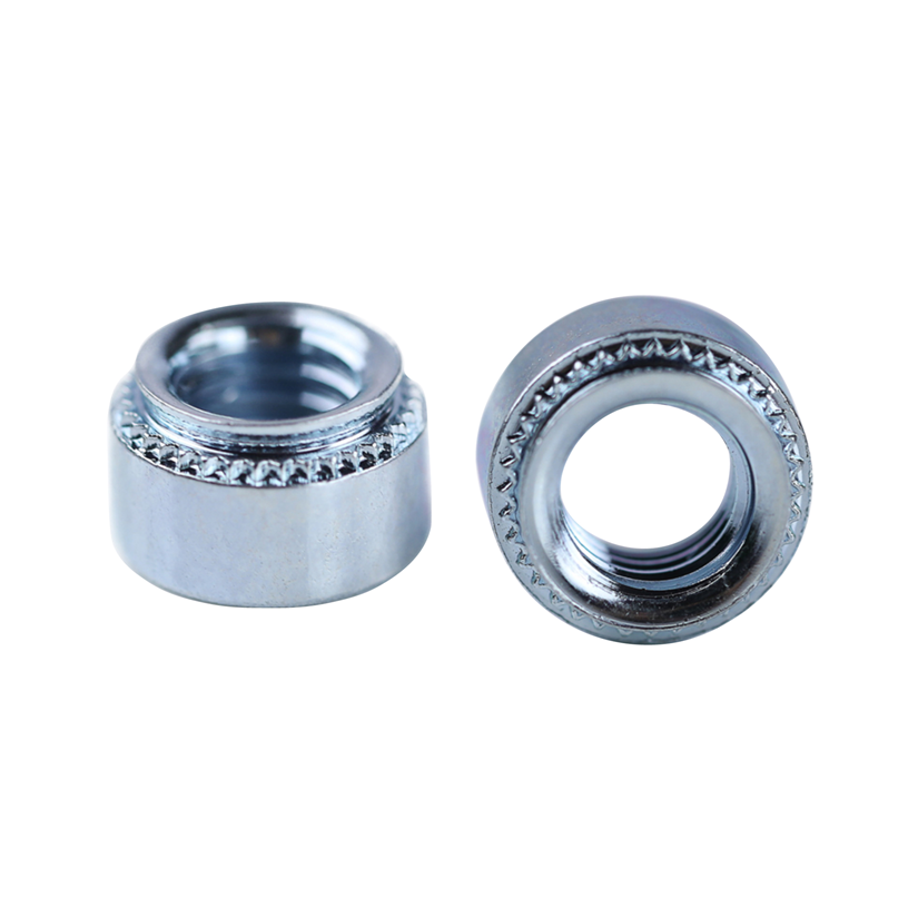 Tán Đóng Loại Tròn Thép Mạ Kẽm M6x1.38 (S-M6-1)