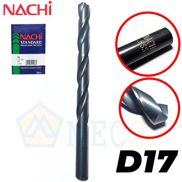 Mũi Khoan Thép List 500 Nachi D17.0