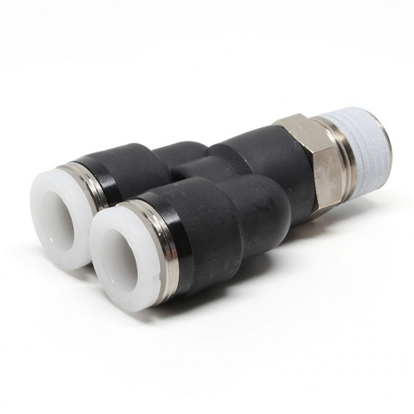 Đầu Nối Nhanh Khí Nén Dạng Chữ Y Ren Ngoài Pisco PX5/16-N2U