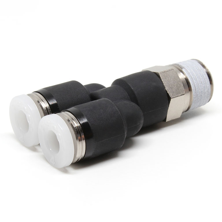 Đầu Nối Nhanh Khí Nén Dạng Chữ Y Ren Ngoài Pisco PX5/32-N1UW