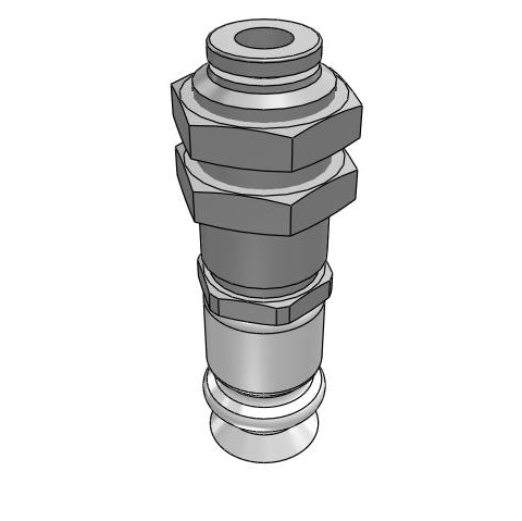 Bộ Nấm Hút Chân Không Và Giá Đỡ, Silicone, O.D 10 mm, Pisco VPMA10BS-4J
