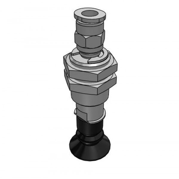 Bộ Nấm Hút Chân Không Và Giá Đỡ, Silicone, O.D 20 mm, Pisco VPHC20-9LBN-6J