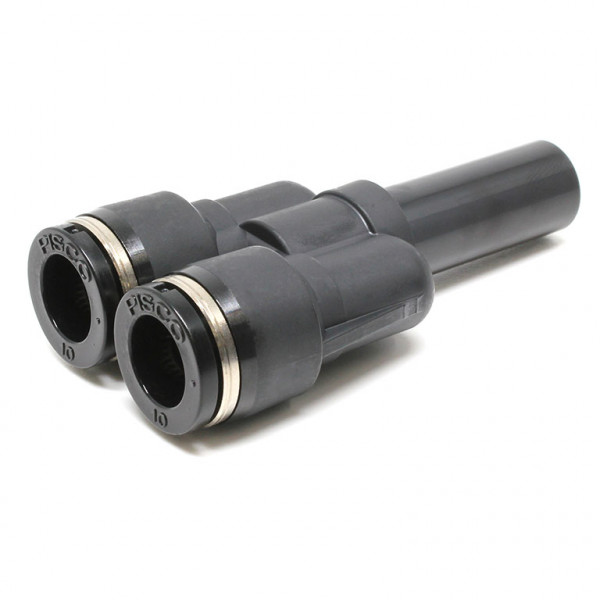 Đầu Nối Nhanh Khí Nén Giữa Ống Khí Và Fitting Dạng Nối Giảm Chữ Y Pisco PWJ12-10W-C