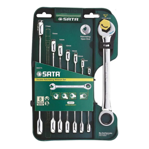 Bộ Cờ Lê Vòng Miệng 19 mm SATA 08007 A