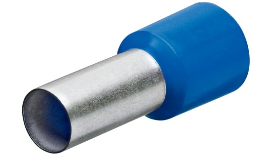 Đầu Cosse Pin Rỗng Bọc Nhựa 0.75 mm2 KST Màu Xanh E7508