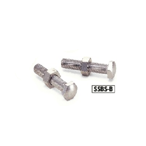 Bulong Dừng Kèm Tán Inox Đầu Bầu M8x40 NBK Dòng SSBS B