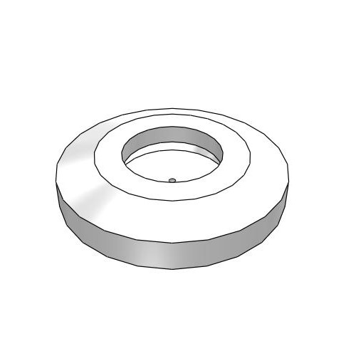 Đầu Nấm Hút Chân Không, Silicone,  O.D 30 mm, Pisco VP30FS
