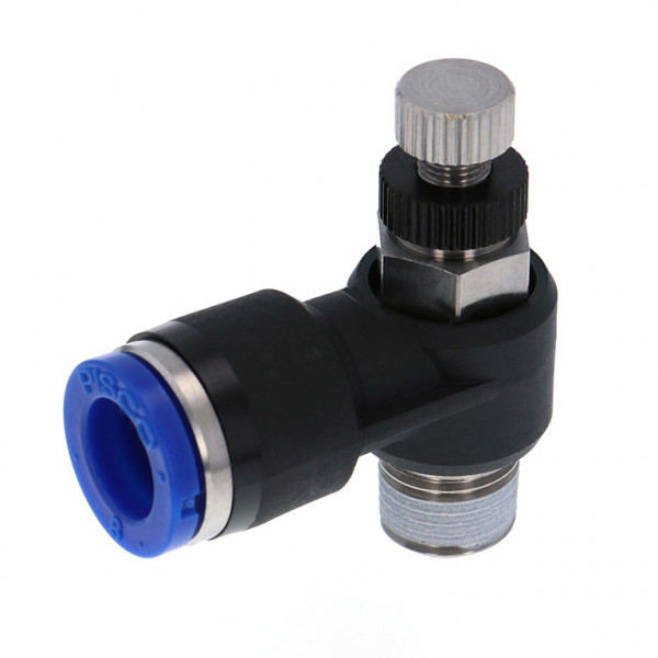 Van Tiết Lưu Khí Nén Inox 303 Pisco SJSC8-01B