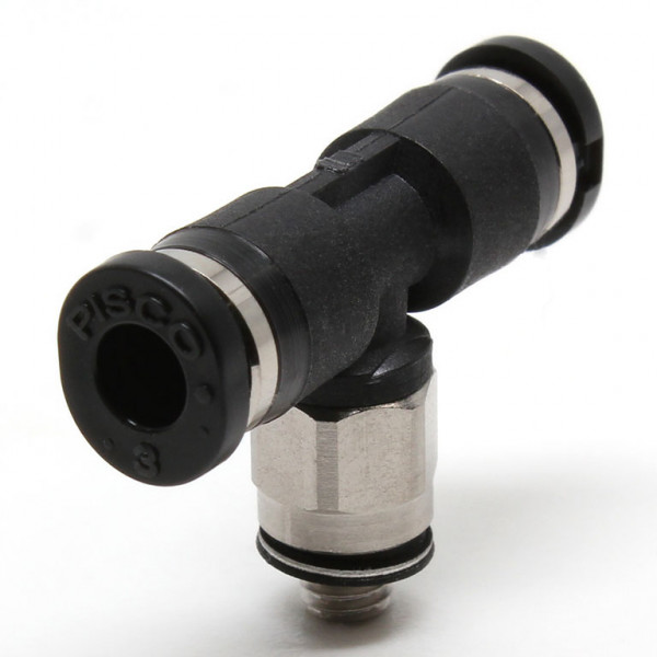 Đầu Nối Nhanh Khí Nén Dạng Chữ T Ren Ngoài Pisco PB3-M3M