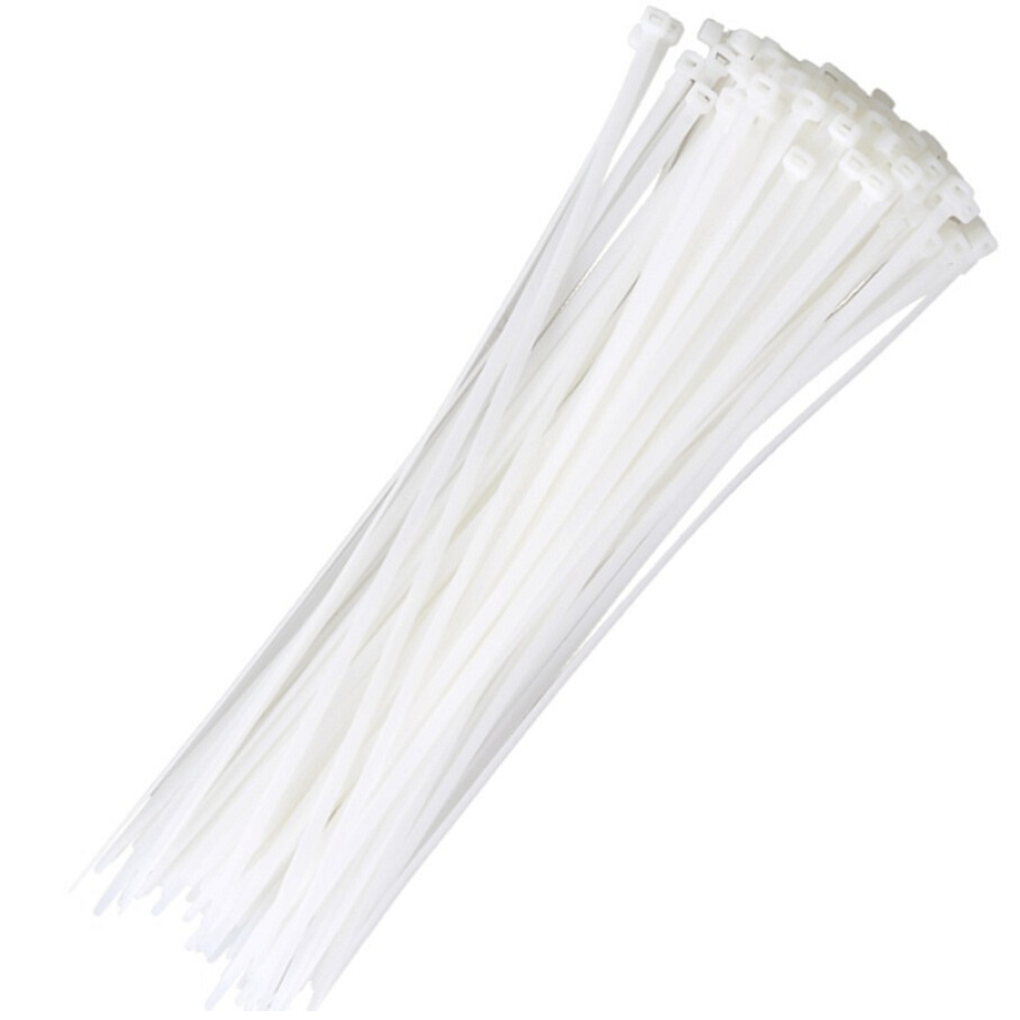 Dây Rút Nhựa Màu Trắng KST 250 x 3.6 mm K-250I