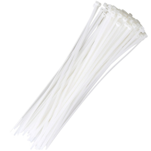 Dây Rút Nhựa Màu Trắng KST 100 x 2.5 mm K-100M
